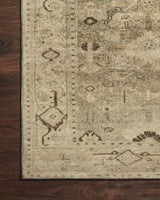 Margot Oriental Antique/Sage Area Rug, 2'6"x7'6"