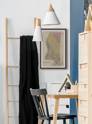 "Colored Mississippi" Framed Painting Print, 20x30