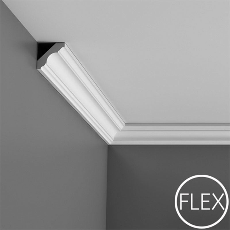 Orac Decor Plain Polyurethane Crown Moulding, Flexible Moulding
