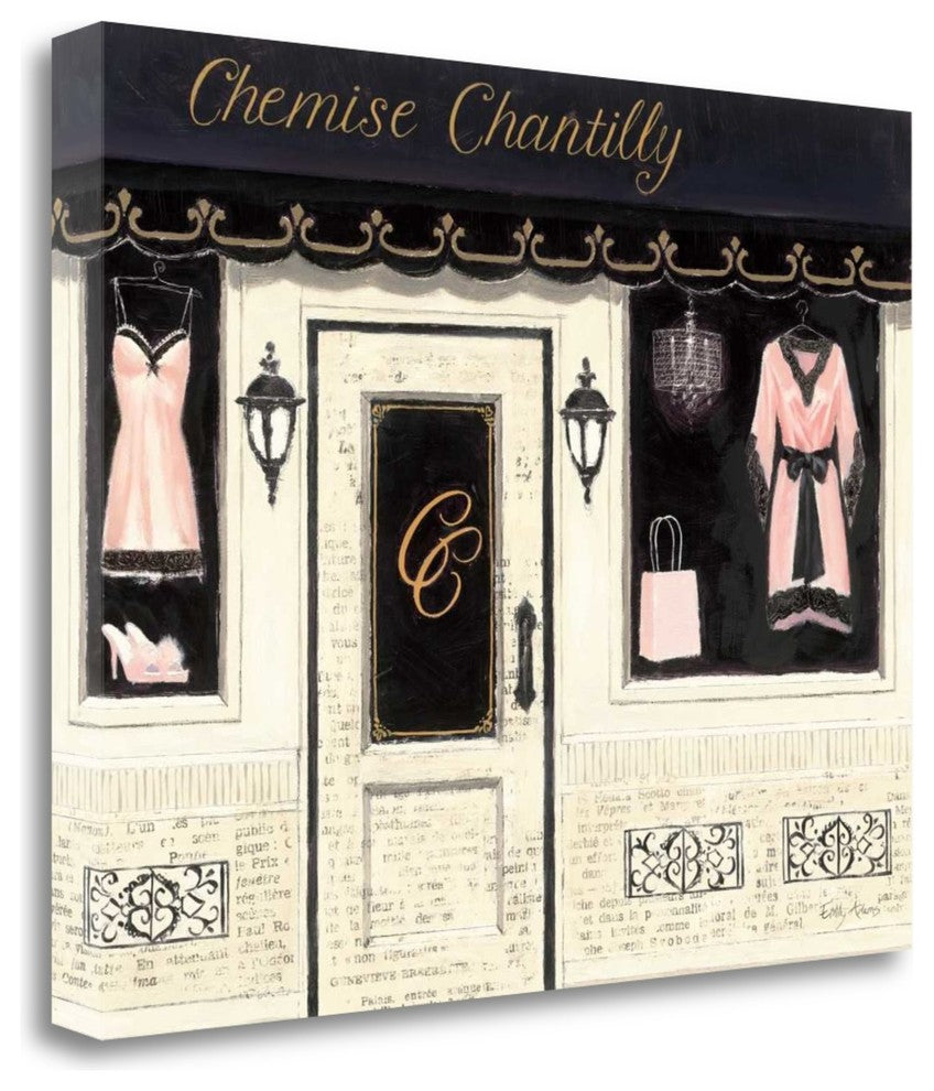 "Chemise Chantilly" By Emily Adams, Giclee Print on Gallery Wrap Canvas