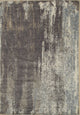 Gray Contemporary Abstract Hand Crafted Area Rug