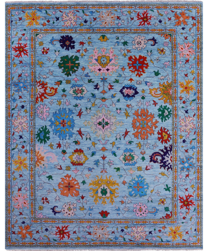 Turkish Oushak Hand-Knotted Wool Rug 12' 3" X 14' 11" - Q13351