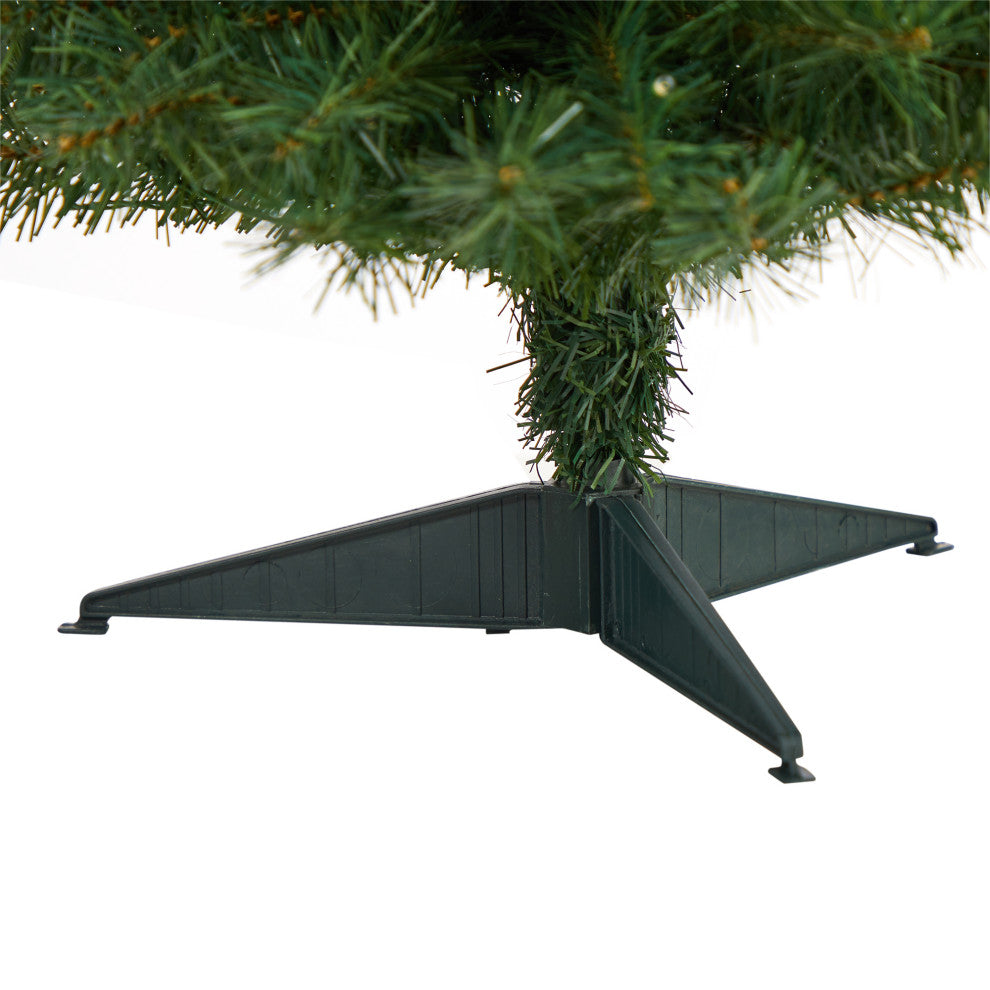 3' Green Artificial Christmas Tree With 50 LED Lights and 118 Bendable Branches