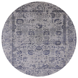 Ahgly Company Indoor Round Mid-Century Modern Area Rugs, 7' Round