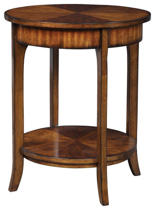 Uttermost Carmel Round Lamp Table