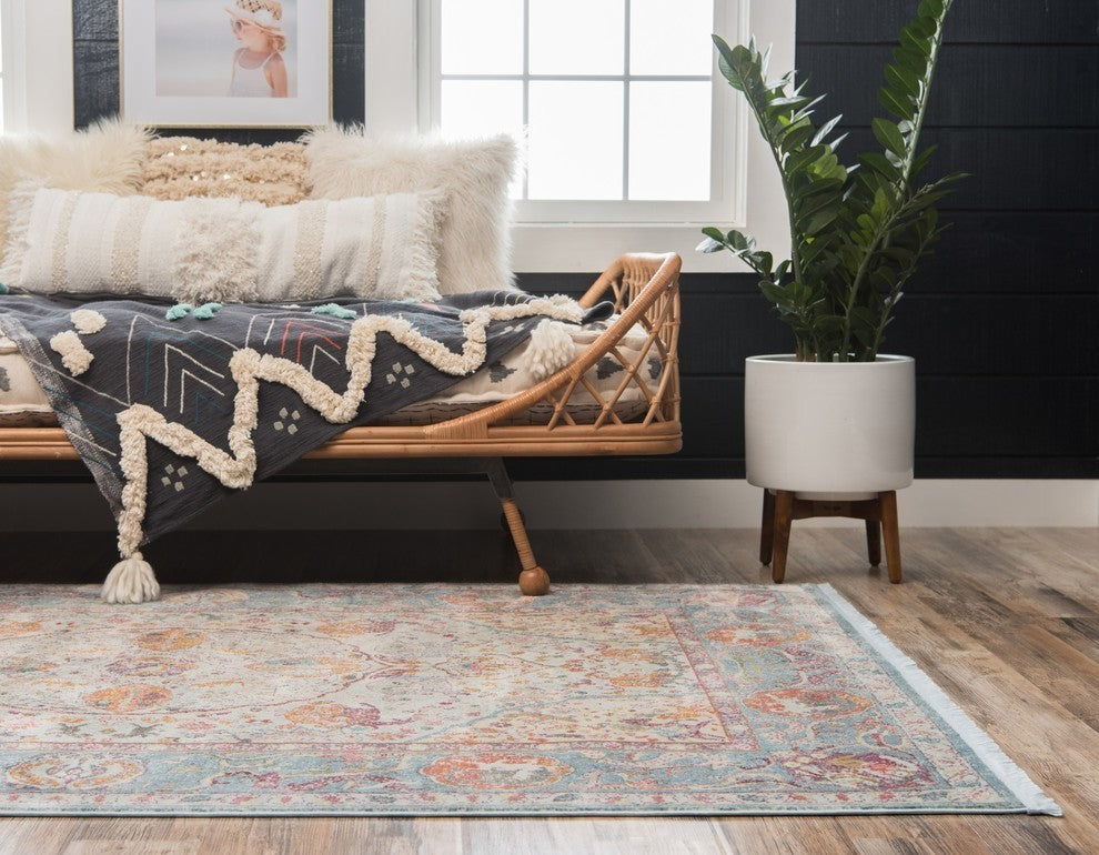 Unique Loom Light Blue Baracoa Rumba 2'x3' Area Rug