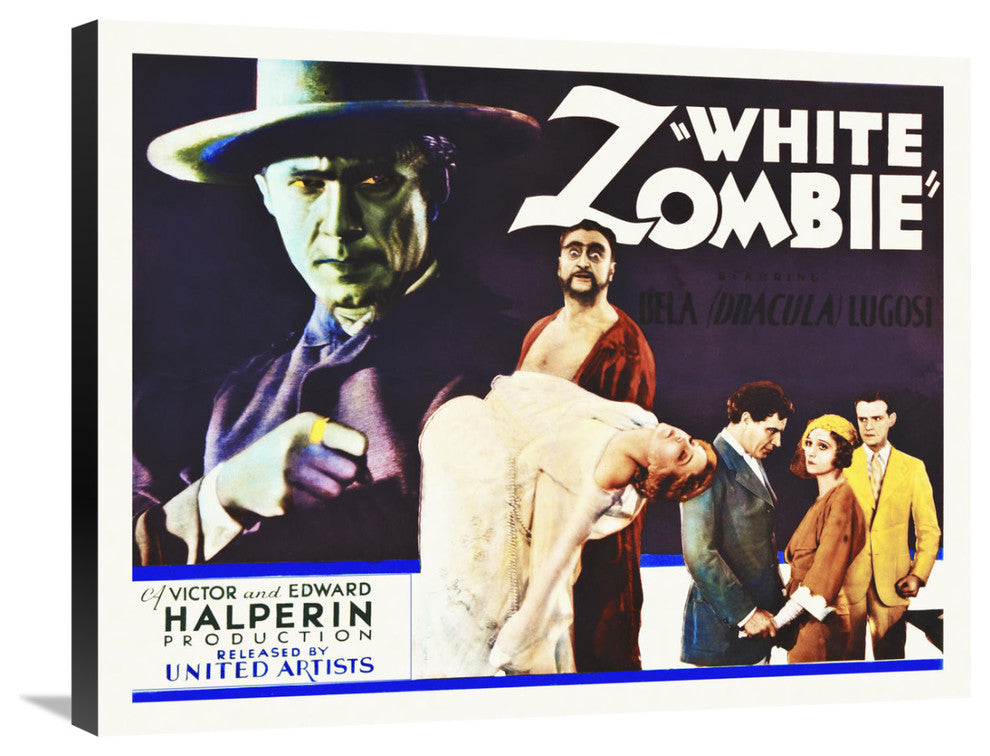 "White Zombie" Stretched Canvas Giclee by Hollywood Photo Archive, 30"x24"