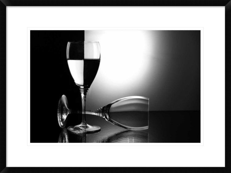 "Glasses" Framed Digital Print by Madras91, 30x22"