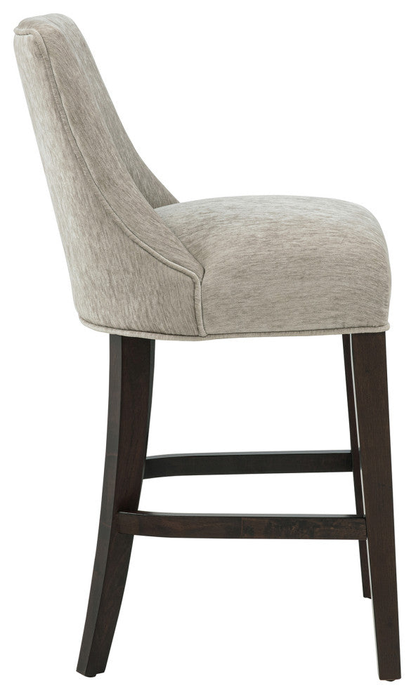 Manhattan Comfort Beever Counter Stool, Taupe, Single