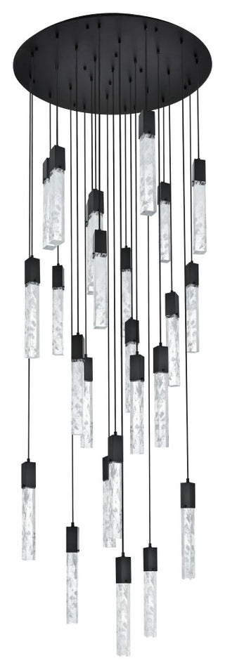 Home Living 42" Chandelier, Black