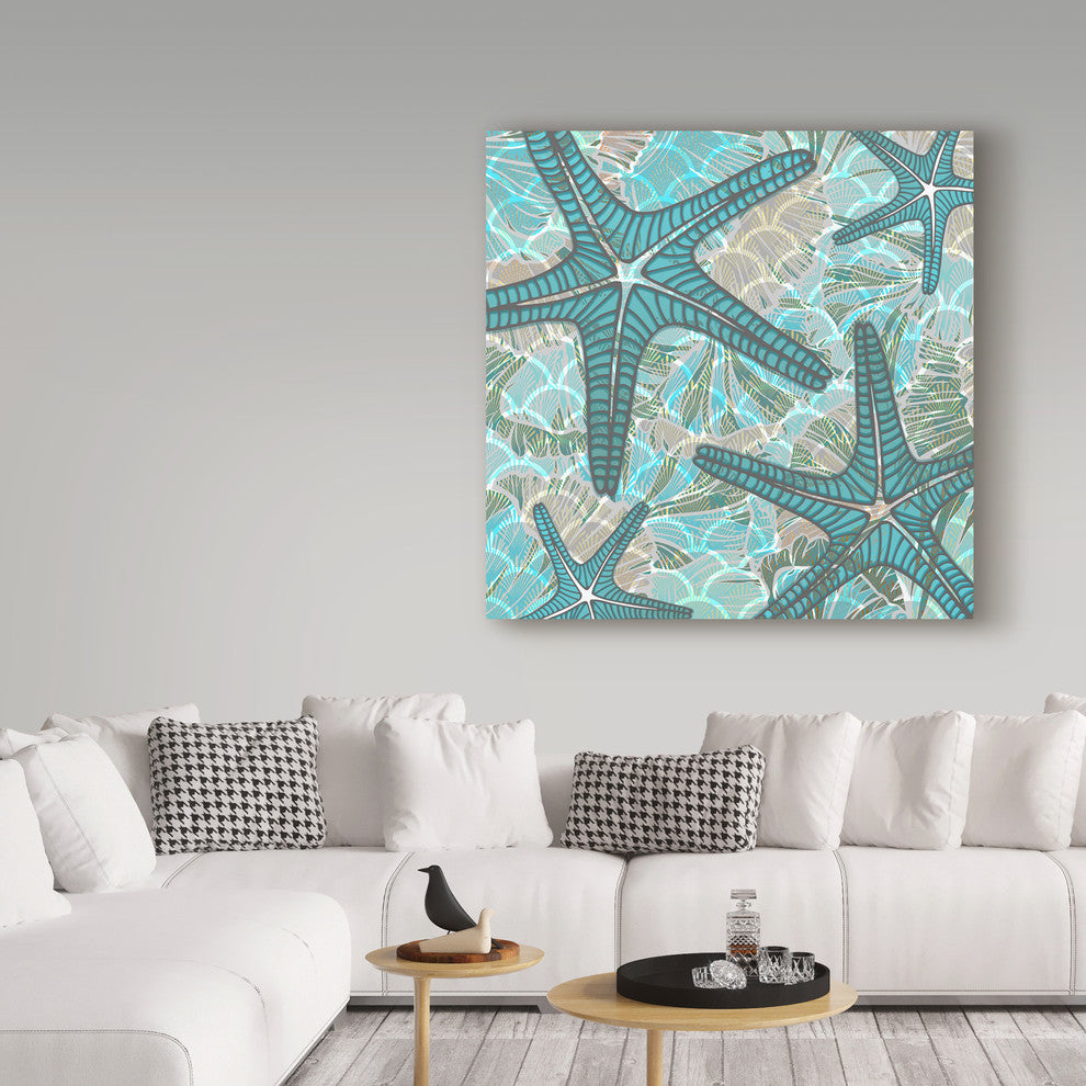 "Starfish Pattern" by Lightboxjournal, Canvas Art