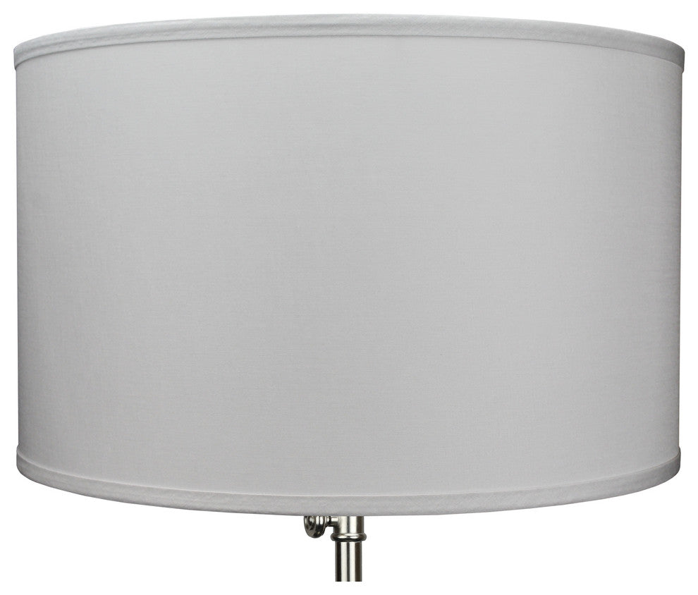 Fenchel Shades, 18"x18"x11' Spider Attachment Drum Lamp Shade, Linen