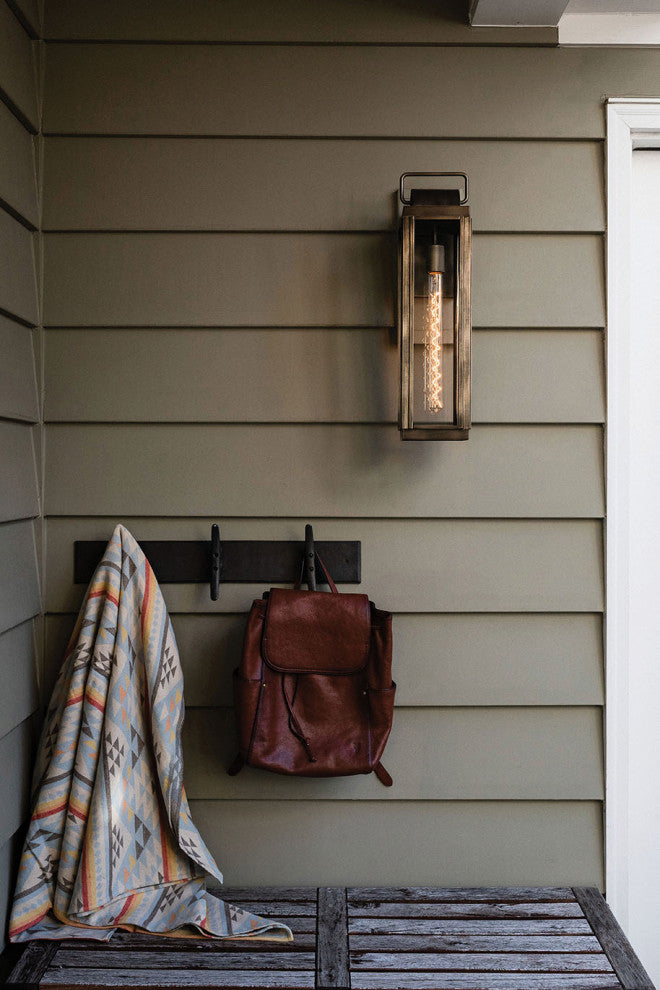 Hinkley Sag Harbor Large Wall Mount Lantern, Burnished Bronze