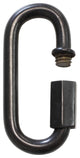 Quick Link Chain Connectors, 2 Pack, Oil Bronzed Black, 5 Gauge