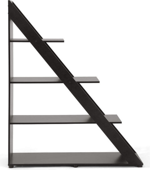 Psinta Dark Brown Modern Shelving Unit