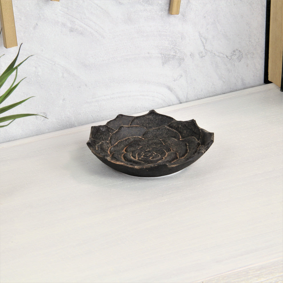 Cast Iron Lotus Table Decor