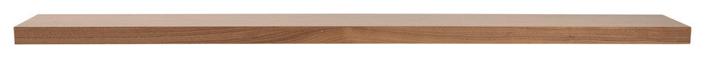 Barney Floating Shelf, Wenge, American Walnut, 75"