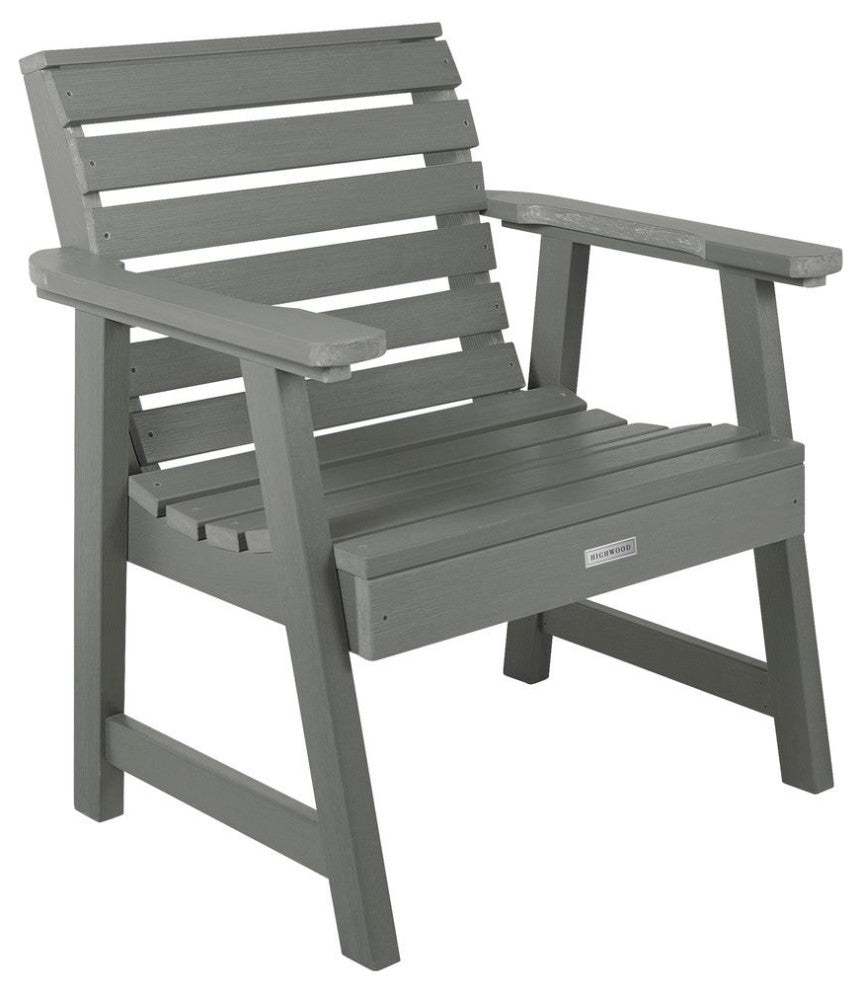 4' Weatherly Bench, Chairs, Conversation Table, 4-Piece Set, Coastal Teak