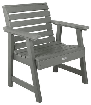 4' Weatherly Bench, Chairs, Conversation Table, 4-Piece Set, Coastal Teak