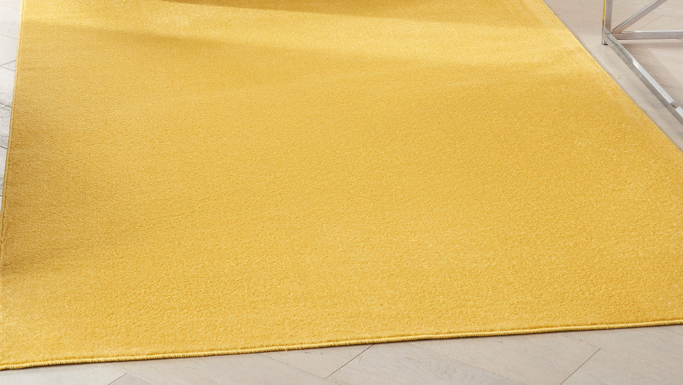 Nourison Essentials 4' x 6' Yellow Outdoor Area Rug