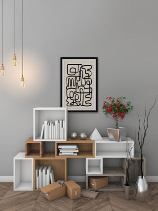 "Critical Guide" Framed Painting Print, 24x36