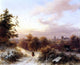 Alexander Joseph Daiwaille Winter Wall Decal