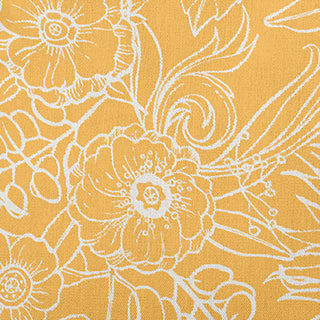 26" x 26" Zentangle Decorative Indoor Pillow, Egg Yolk