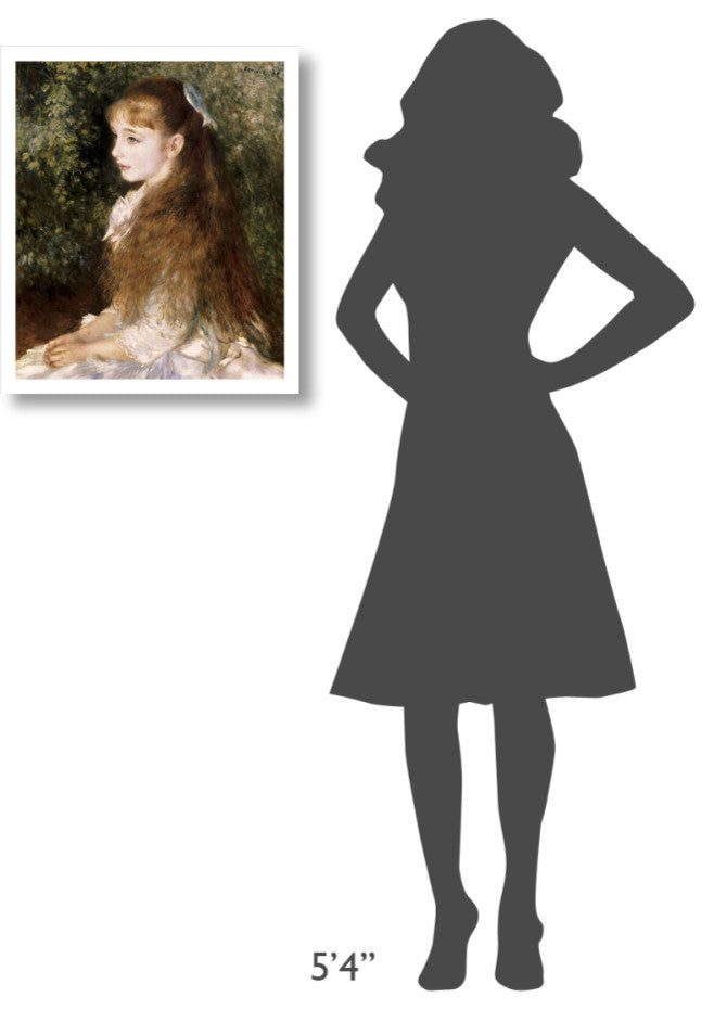 "Irene Cahen D'Anvers" Digital Paper Print by Pierre-Auguste Renoir, 21"x24"