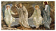 "The Morning of the Resurrection" Print by Sir Edward Burne-Jones, 38"x22"