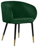 Louise Velvet Dining Chair, Green