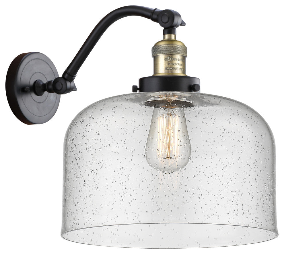 Innovations Lighting 515-1W-BAB-G74-L X-Large Bell 1 Light Sconce