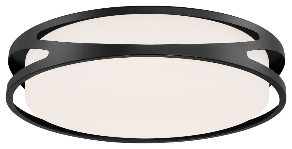 Access Lucia 1-Light LED Flush Mount Black