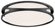 Access Lucia 1-Light LED Flush Mount Black