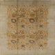 Ahgly Company Indoor Square Mid-Century Modern Area Rugs, 7' Square