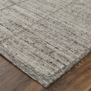 Conor Modern Abstract, Gray/Ivory/Taupe, 9'6"x13'6" Area Rug