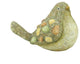 Earth Tone Rocks and Stone Bird Outdoor Patio Garden Statue