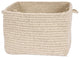 Colonial Mills Basket Chunky Natural Wool Square Basket Light Gray Square