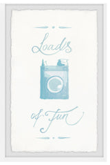 "Loads of Fun" Framed Painting Print, 30x45