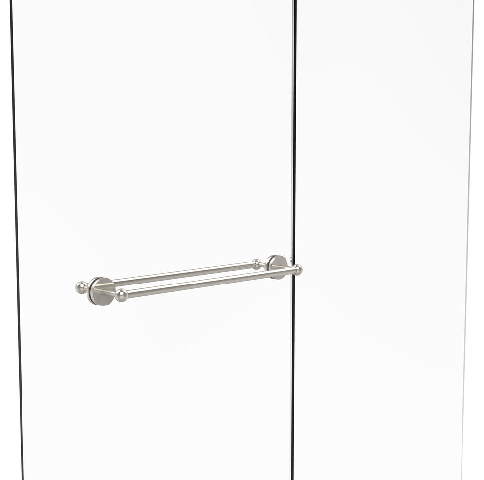 Prestige Skyline 24" Back to Back Shower Door Towel Bar, Polished Nickel