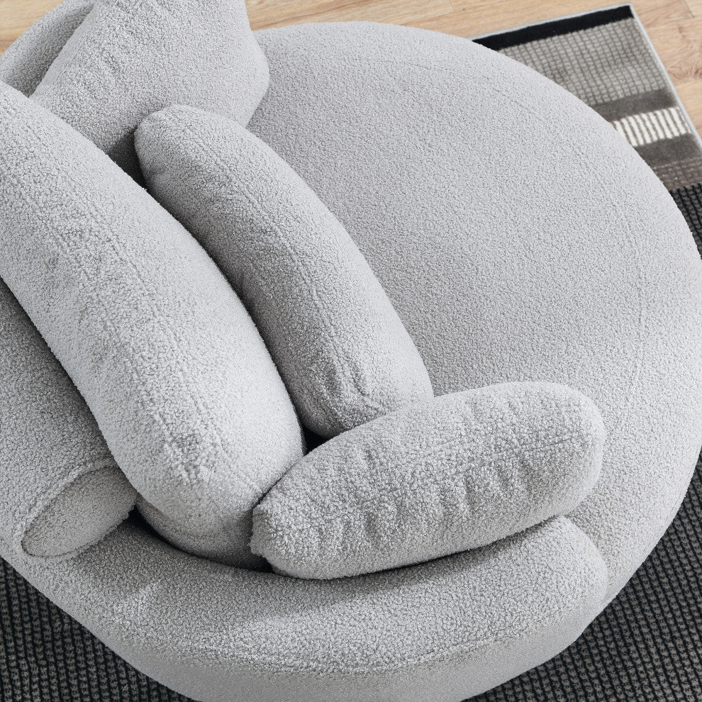 Gewnee Oversized Swivel Chair