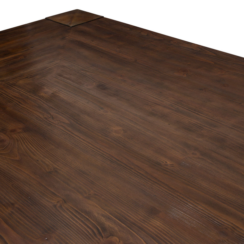 Carrollton Rectangular Dining Table - Rustic Ranch
