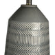 Sherie 3-Way Ceramic Table Lamp, Grey