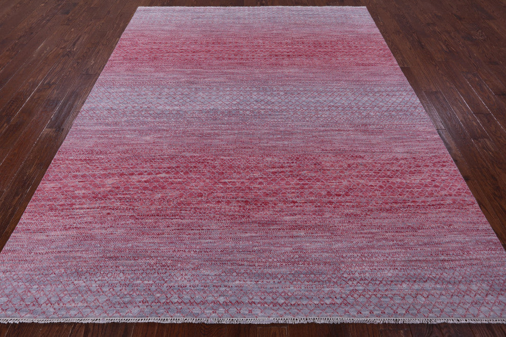 Savannah Grass Hand Knotted Wool Rug 8' 1" X 9' 9" - Q13207