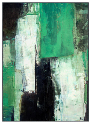 Verdure Abstract Art Area Rug, 7.5'x10.3'