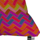 Deny Designs Sharon Turner Geo Chevron Outdoor Throw Pillow