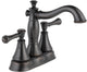 Delta Cassidy 2-Handle Centerset Bathroom Faucet - Metal Pop-Up, Venetian Bronze