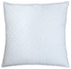 Crochet Envy 24x24 Linea Pillow, White