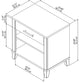 Somerset Nightstand, Ash Gray