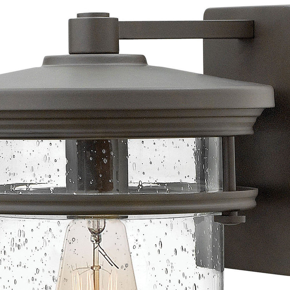 Hinkley Hadley Medium Wall Mount Lantern, Buckeye Bronze