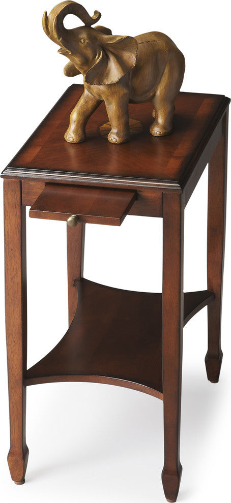 Butler Gilbert Olive Ash Burl Side Table